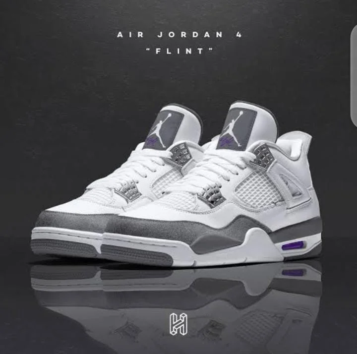 Concept Lab  Air Jordan 4 “Flint” Grey