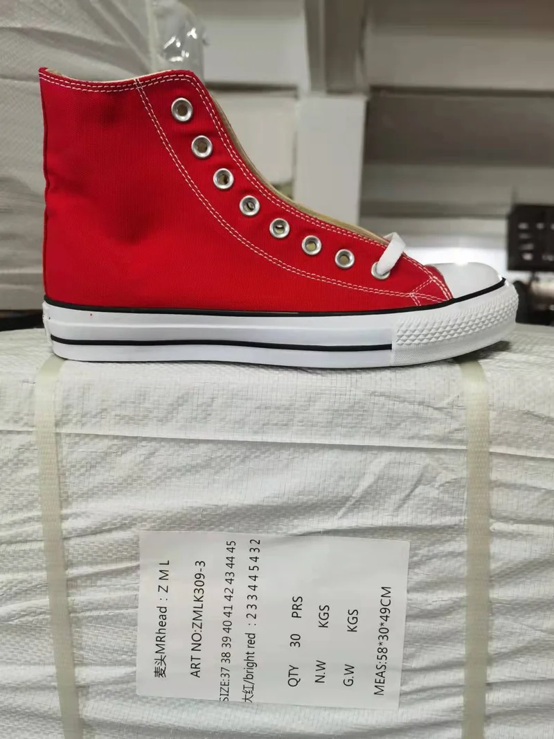 Converse Chunk Double Sole High Cut Bright Red
