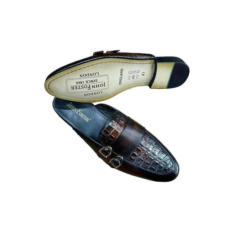CROCODILE LEATHER MEN’S  SANDALS