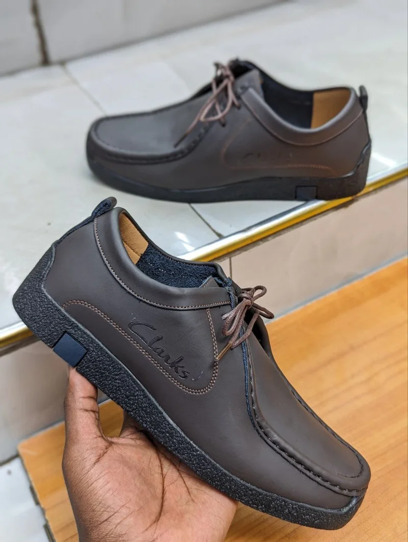 DARK BROWN  MEN’S CLARKS LOAFERS