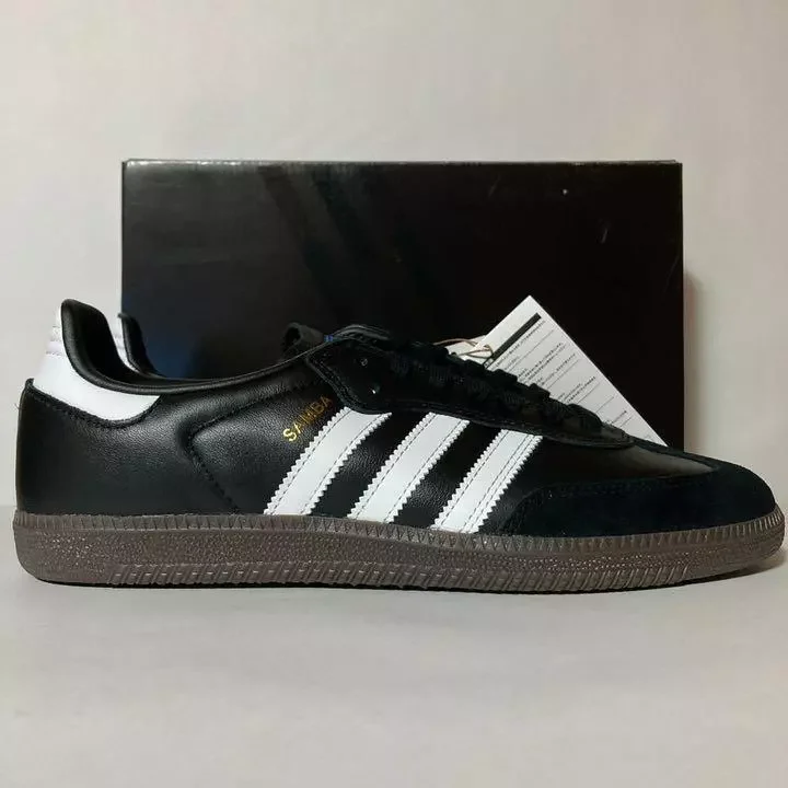 Designer Adidas Samba Sneakers -BLACK