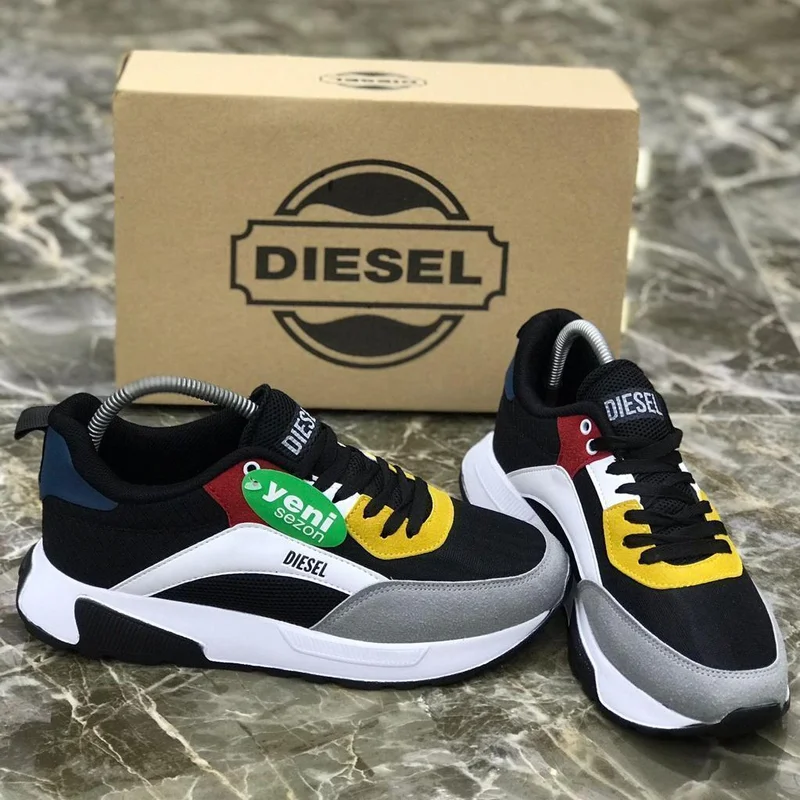 Diesel Panelled Low top Sneakers Shoes