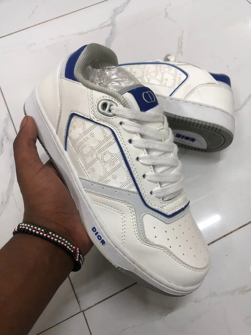 Dior B27 Low Top White Blue