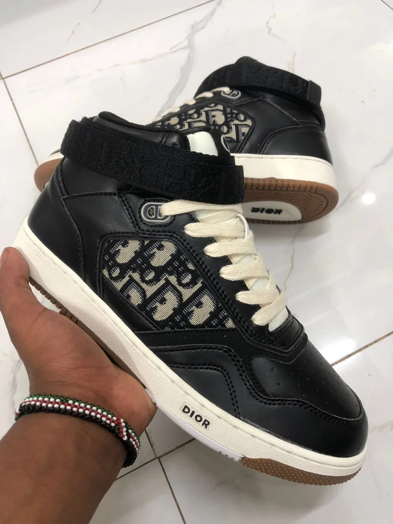 Dior B27 Mid Top White, Black