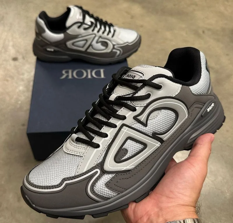 Dior B30 Anthracite Grey sneakers