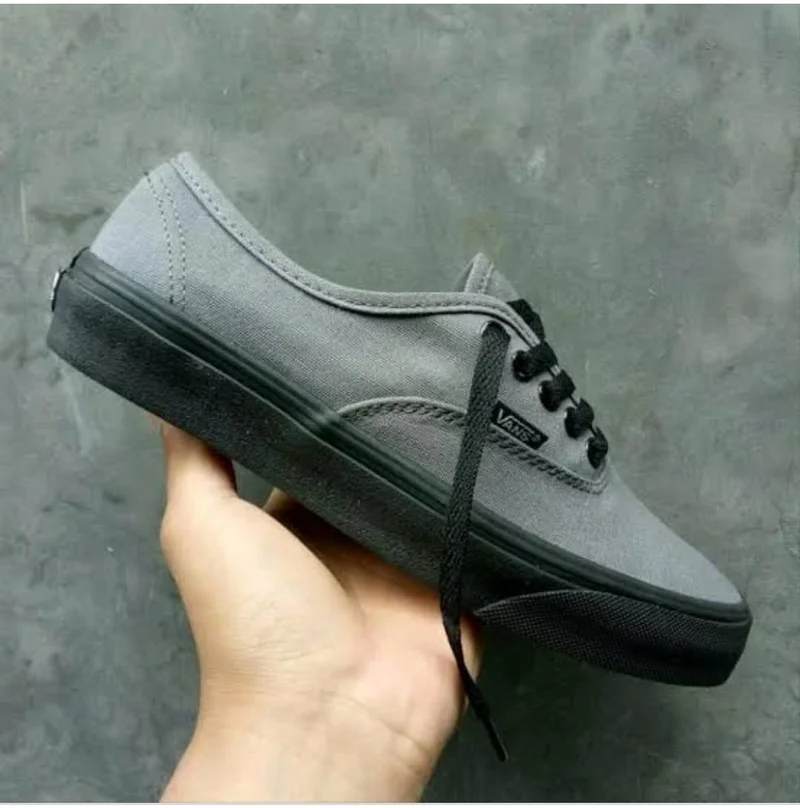 Double Sole unisex Vans  Dark/ Grey