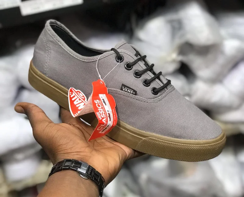 Double Sole Vans  Brown