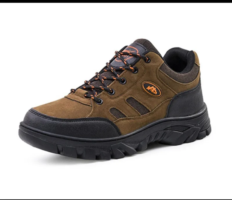 Durable Hiking Bootland Boots Brown  Shoes