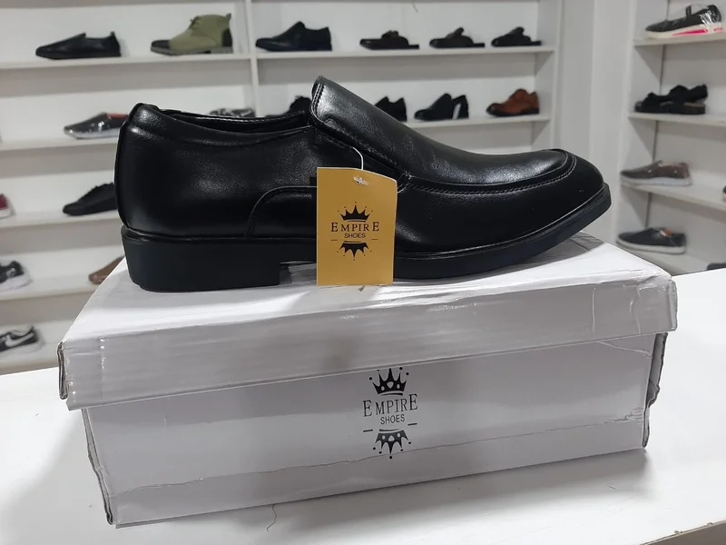 Empire Design Premium Leather Official Shoes Black Shoes