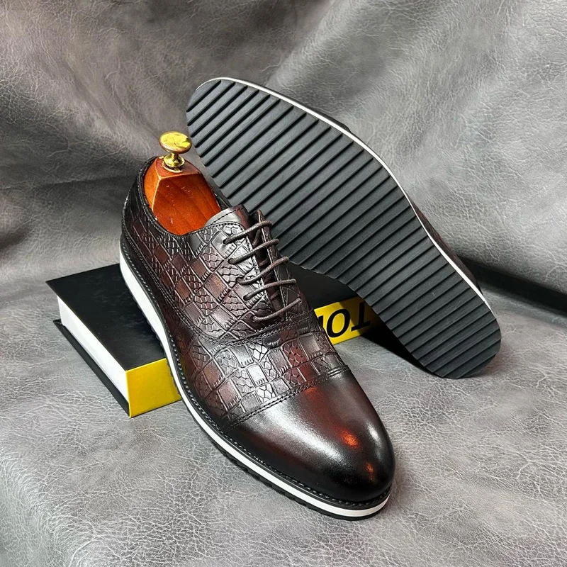 FASHION LEATHER DRESS SHOES