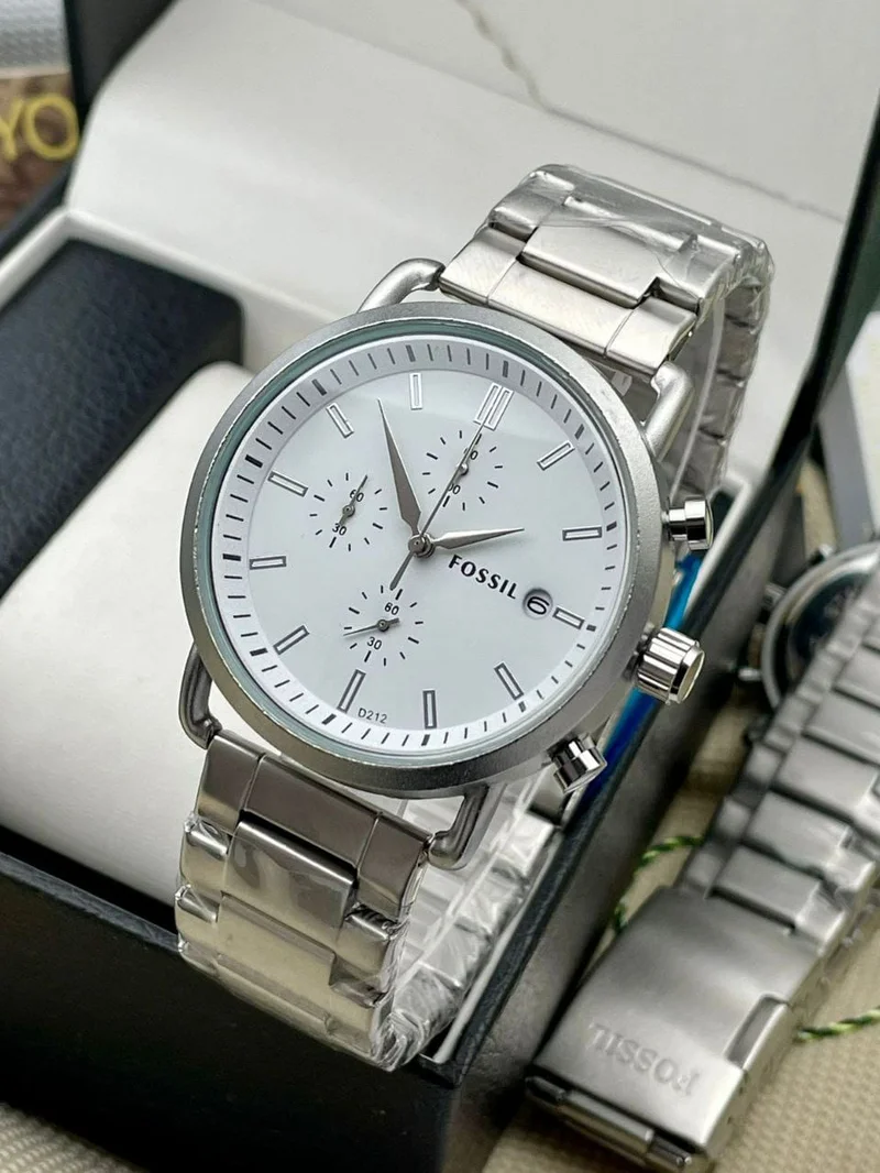 Fossil New Minimalist Commuter Collection Men Wrist Watch