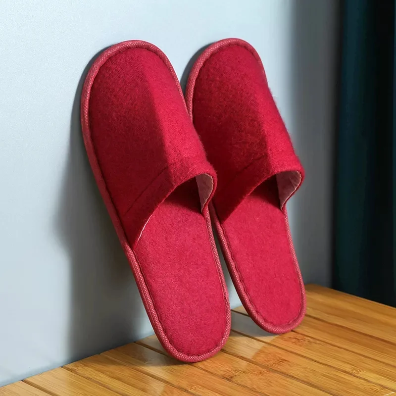Free size Slipon Slides Comfortable indoor Sandals - Red