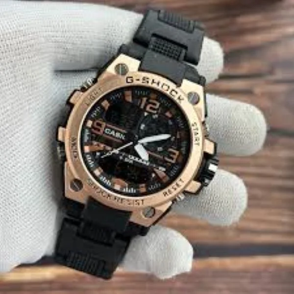 G-Shock Shock Resist Men Metal Digital Display Sports Watch