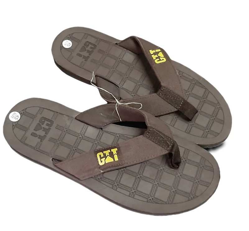 GIT Smart Casual Thong Sandals-Brown
