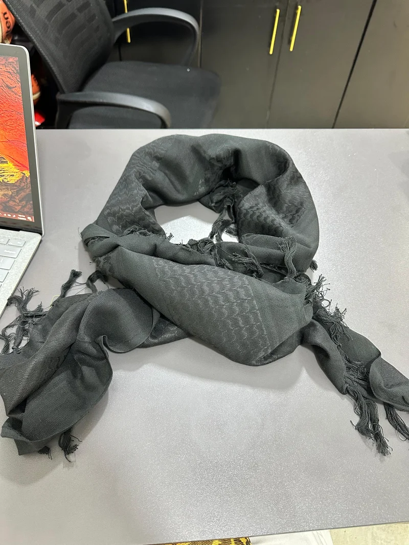 Gray Tactical Arafat Scarf