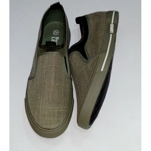 Green Fashion Men's Green Leopard Sneakers