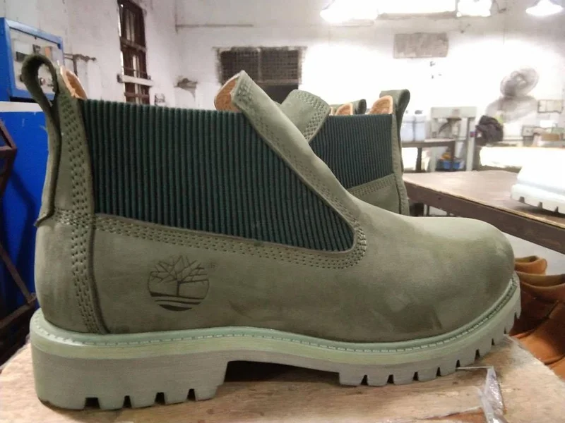 Green Lugz Timberland Slipon Shoes Boots