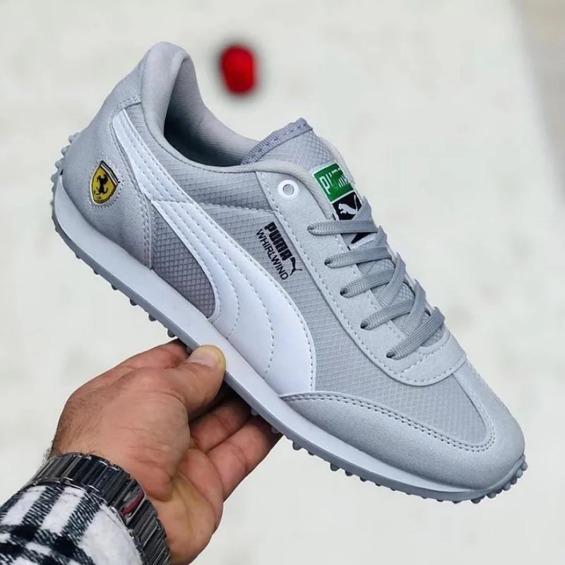 Grey PUMA Men's Whirlwind Classic Fashion Sneaker