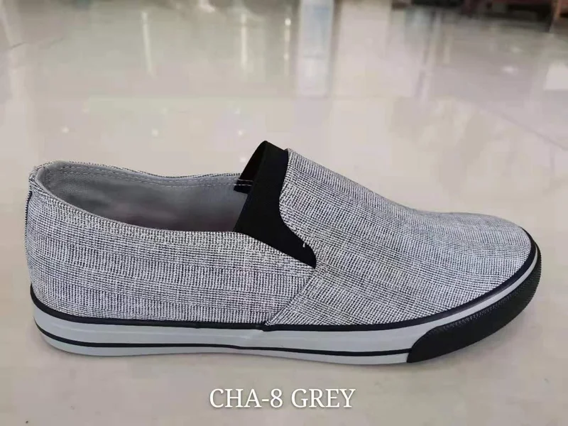 Grey Quality Fashion Beauty Leopard Mens Rubber Shoes