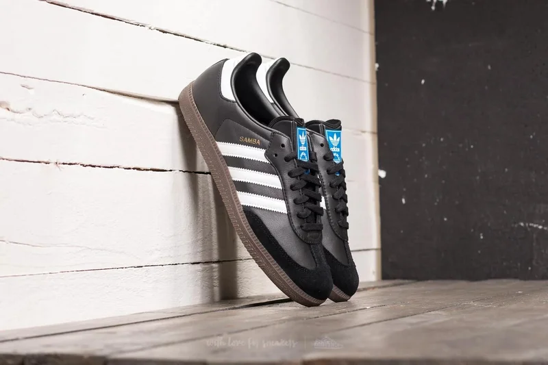 Adidas Samba OG Core Black/Ftw White/Gum Unisex Shoes