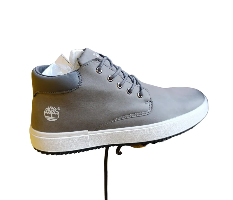 Grey White Timberland High-top Sneakers