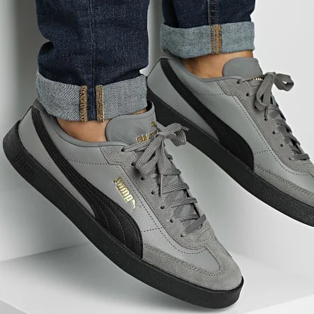 GREY-BLACK PUMA CLUB II ERA UNISEX SNEAKER