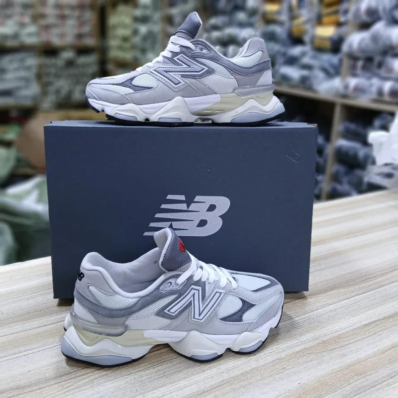 GREY-WHITE NEW BALANCE 9060  SNEAKERS