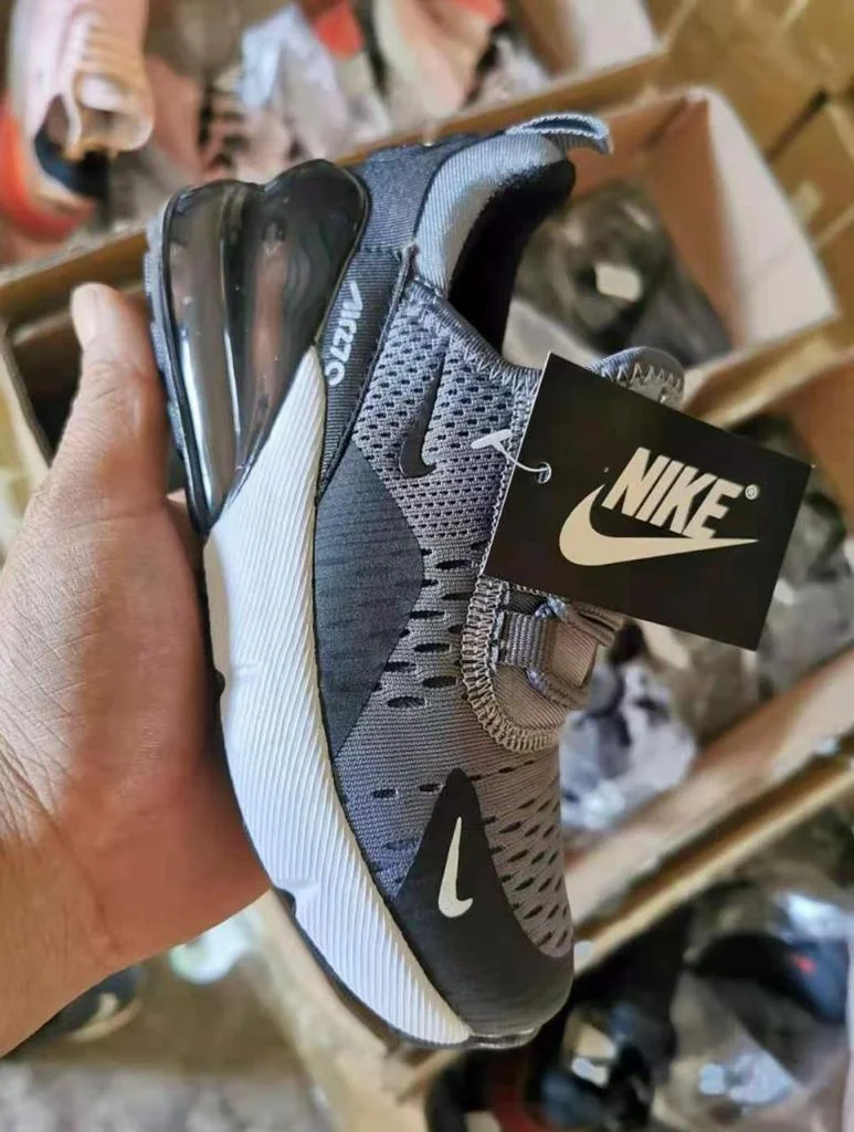 Grey-White Nike Sneakers Airmax 270