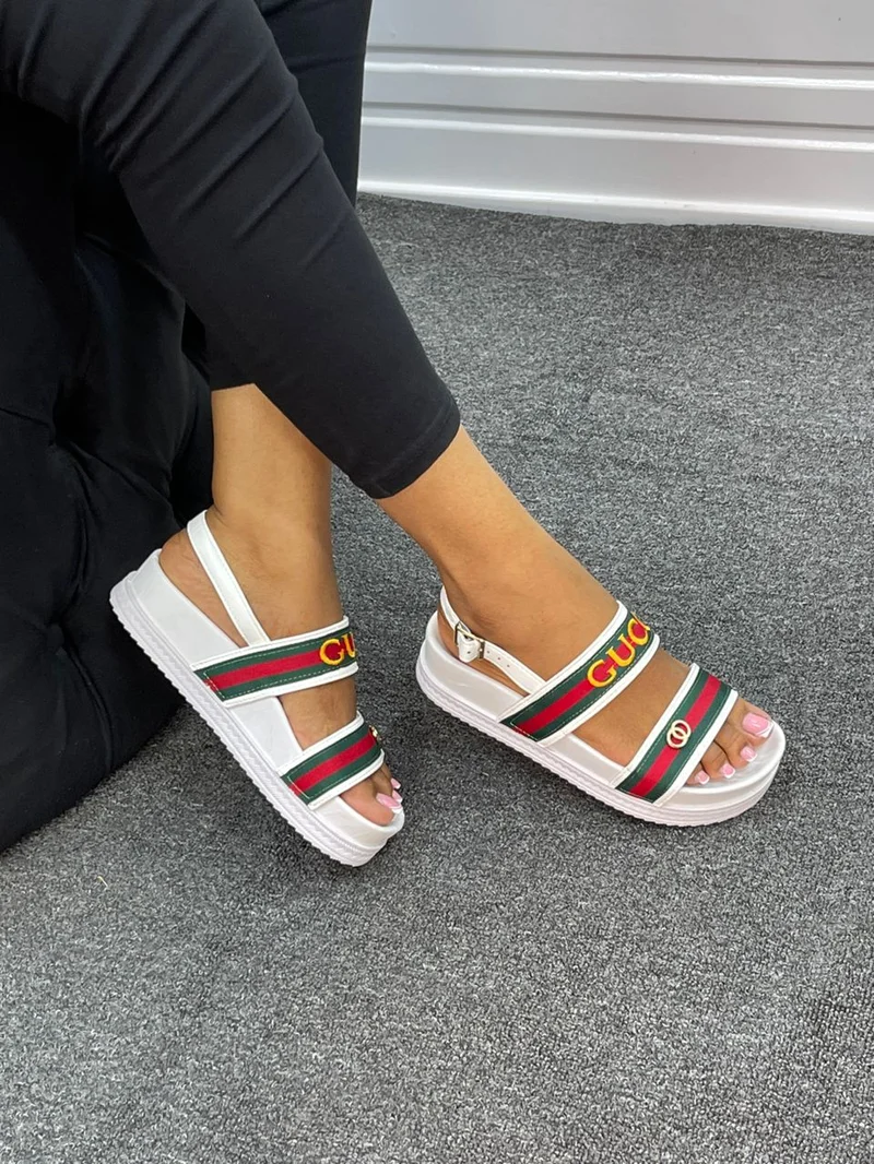 Gucci Strappy Ladies Platform Sandals Quality Open