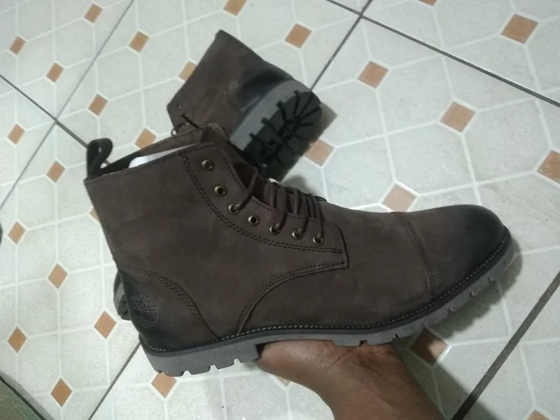 High-Top Classic Leather Timberland Boots For Mens Casual Shoes