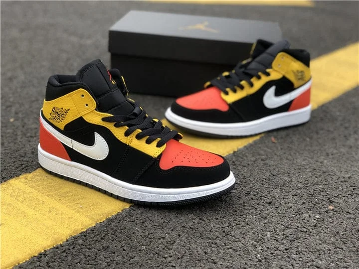 Jordan 1 Mid Amarillo Raygun