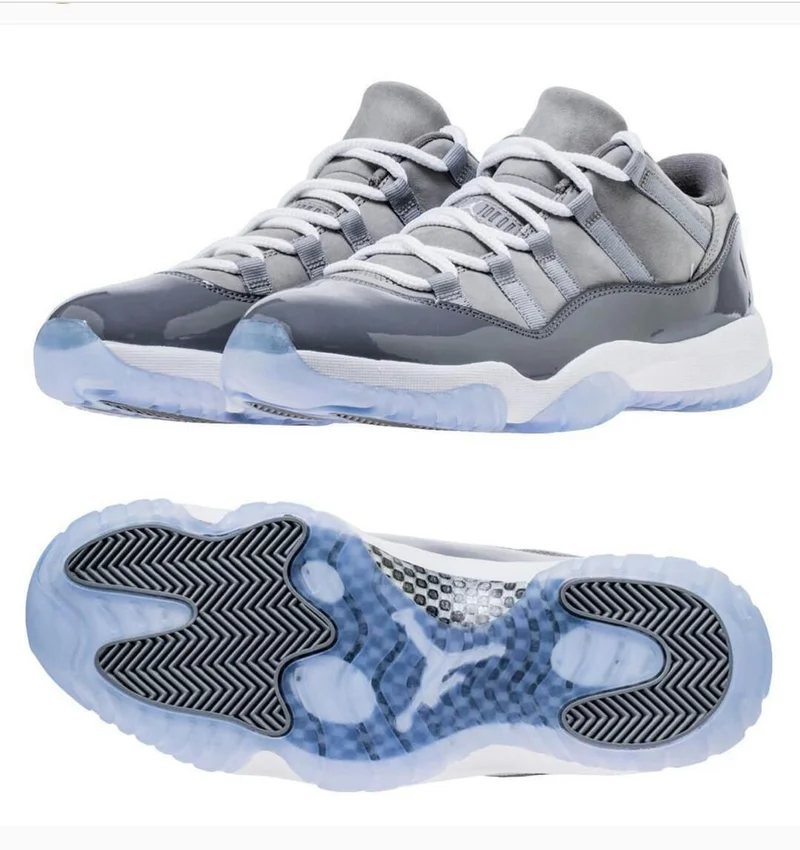 Jordan 11 Retro Low Cool Grey Sneakers