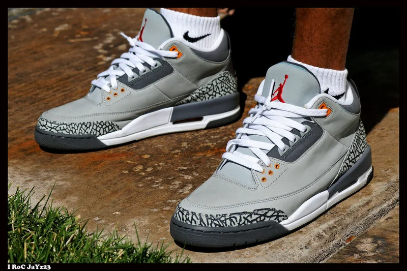 Jordan 3 Cool Grey