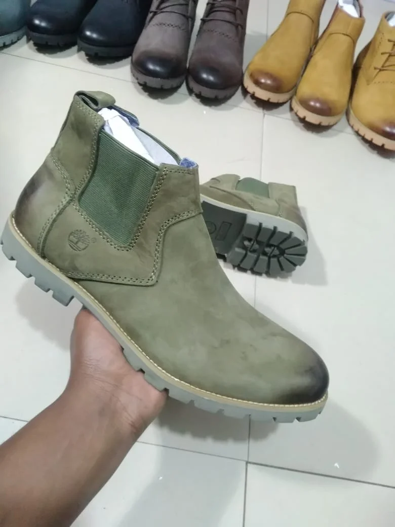 Jungle Green Slipon Men's Timberland Premium Boots