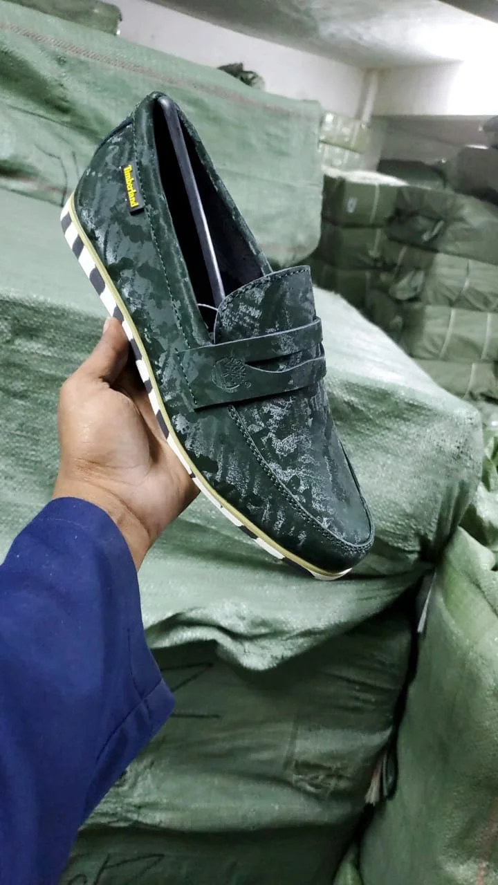 Jungle Green Timberland Mens Loafers Shoes