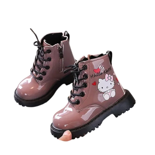 Kids Bunny Boots(brown)