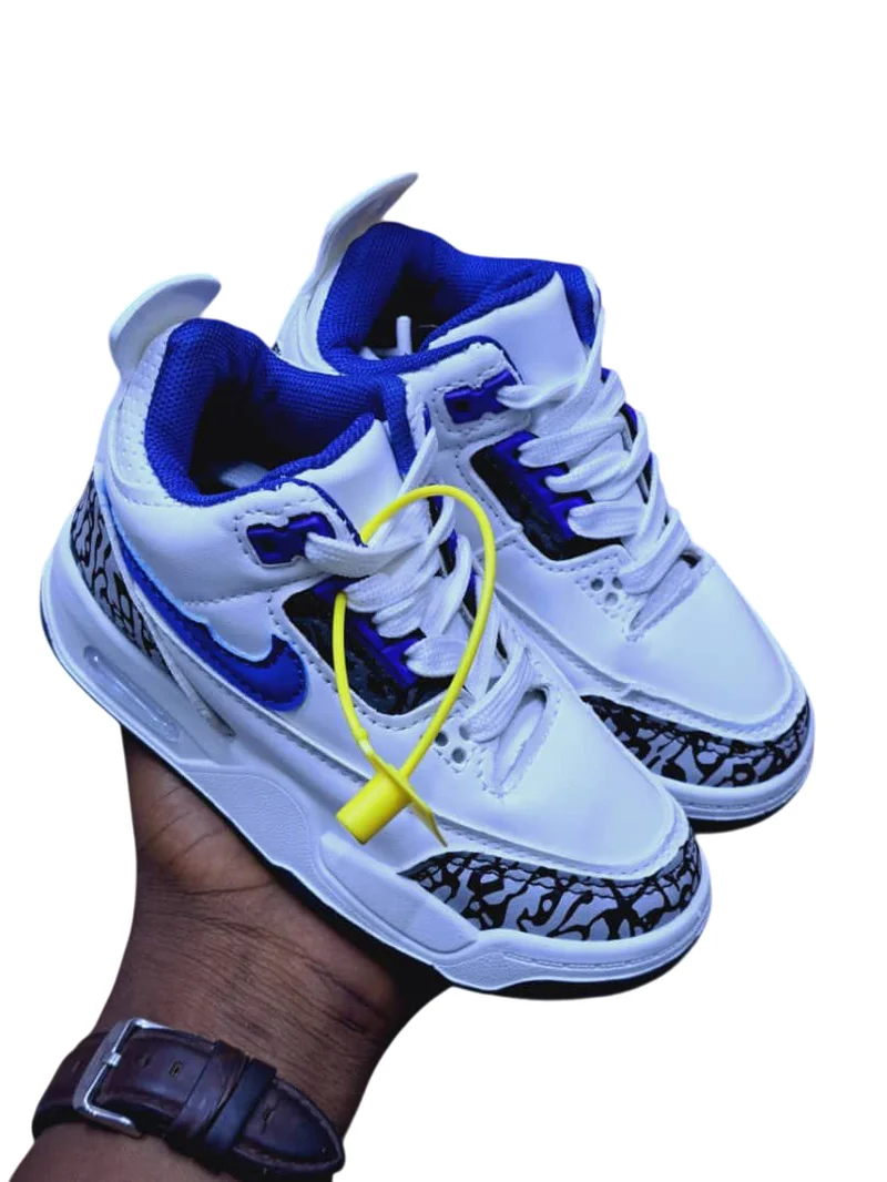 Kids Nike Air Jordan Spizike High-Cut Quality Sneakers