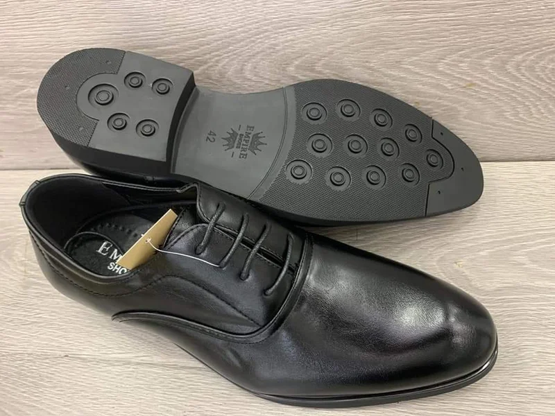 Laced Empire Shoes Design Premium Leather Official Shoes Men Black Shoes