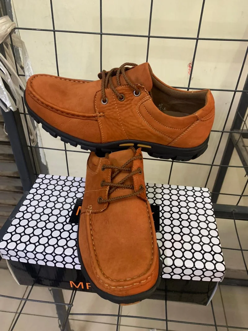 Laced Up Brown Mr Mark -Men Casual Shoes