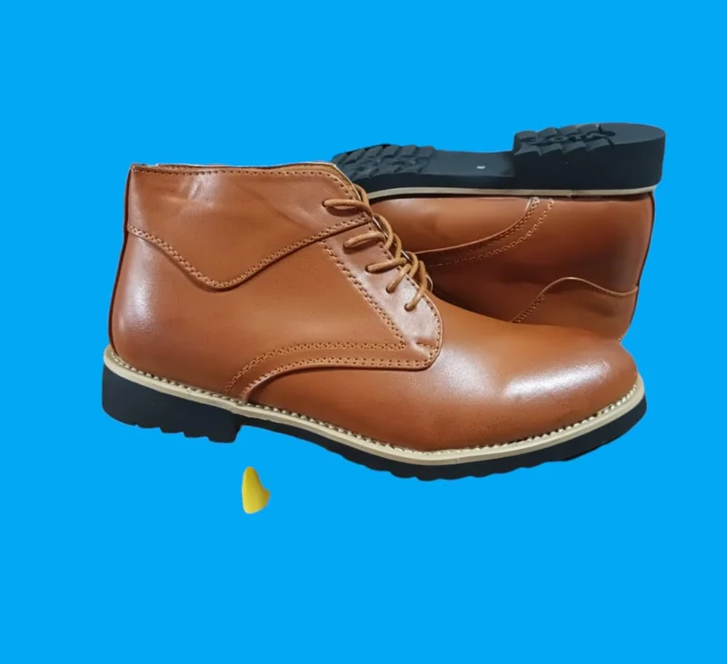 Landrhino Laced Brown Leather Quality Official Boots