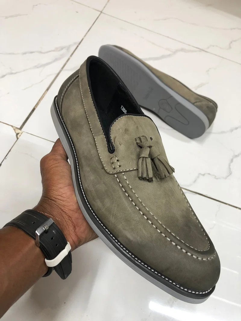 Leather Timberland Classic Loafers with kiltie