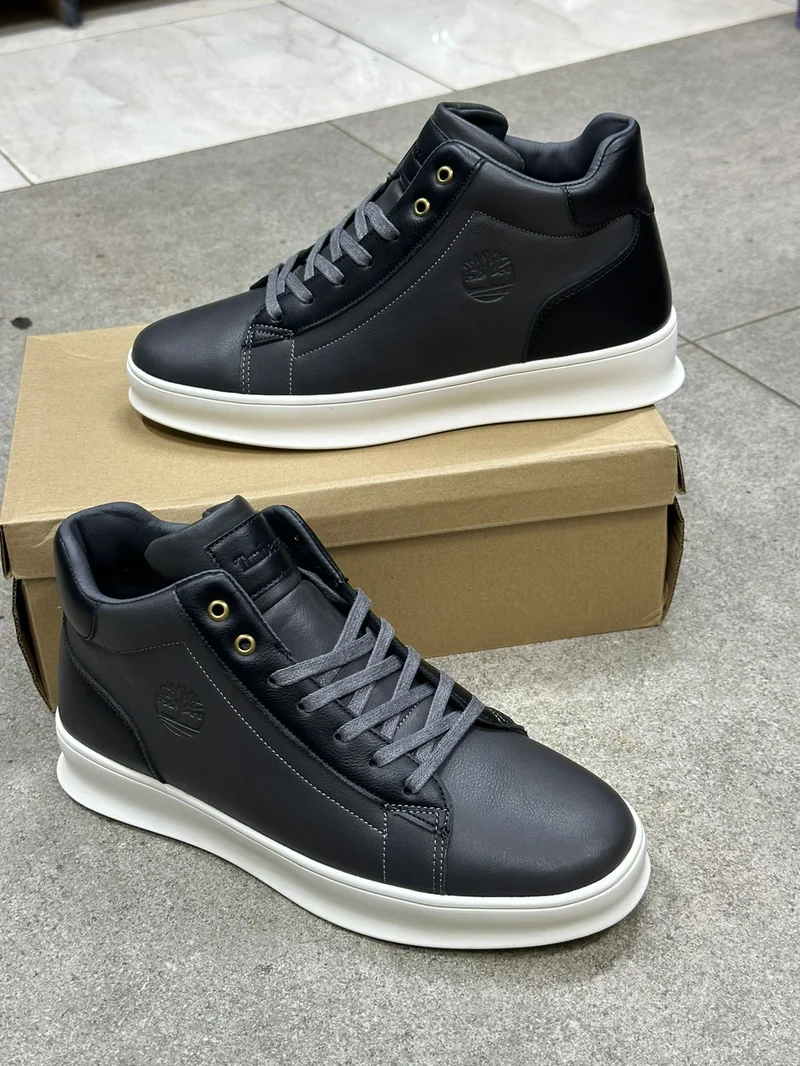 Leather Timberland High-top Casual Ankle Boots Sneakers