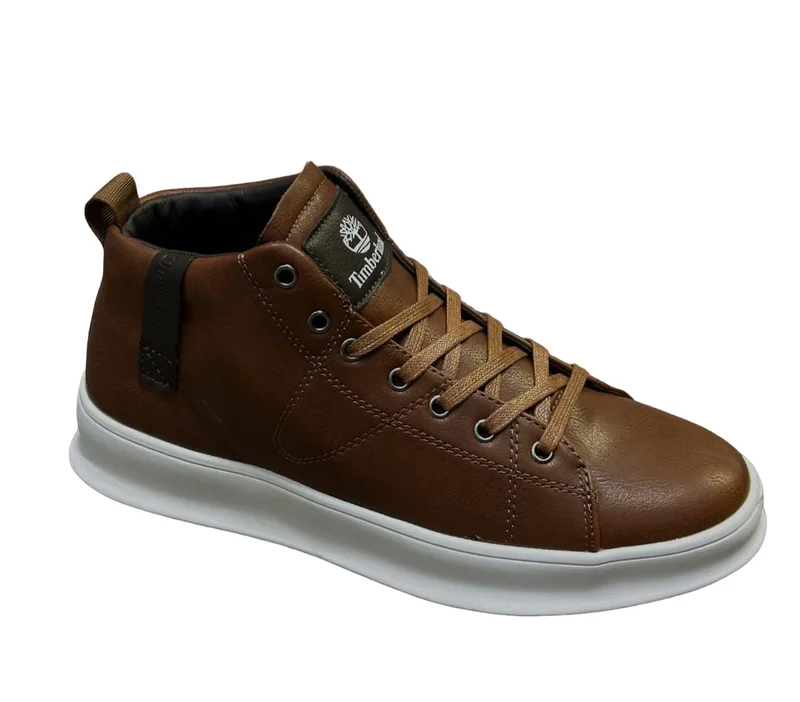 Leather Timberland High-top Sneakers