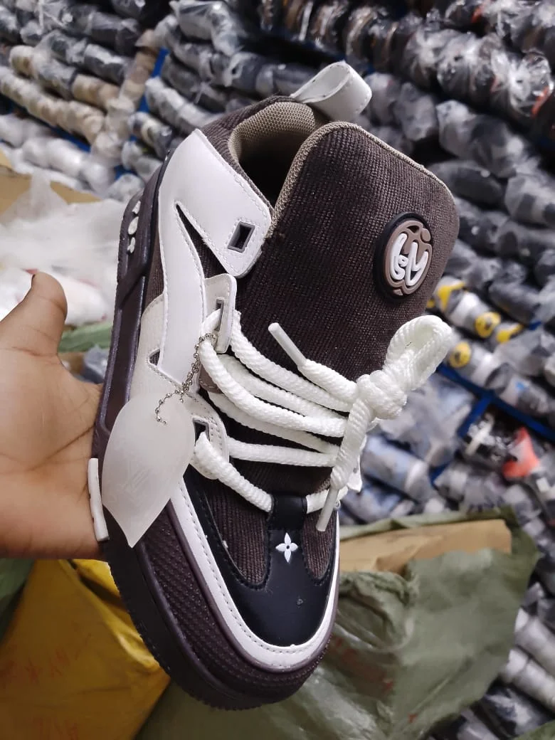 LouisVuitton Skate 1854 Double Lace Sneakers-Brown