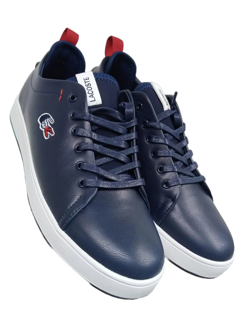 Low-top Lacoste Sneakers Casual Trainers Shoes-Navy Blue