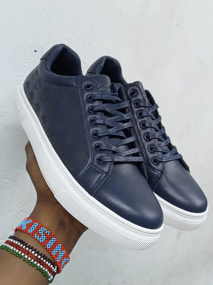 Low-top Timberland Sneakers Casual Shoes - Navy Blue