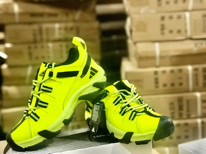 Luminous Green Adidas Men Shoes
