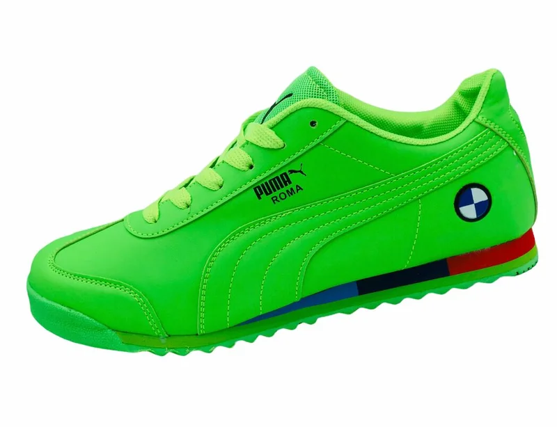 Luminous Green PUMA Roma BMW