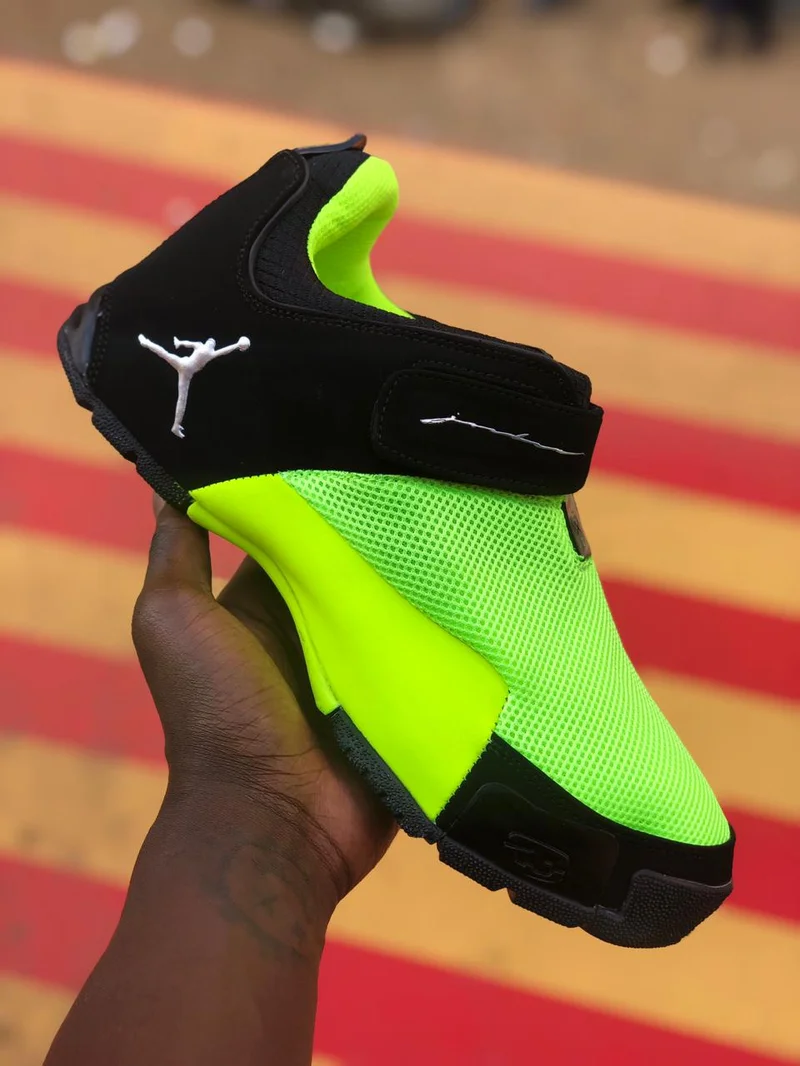Luminous Green/Black Jordan Vintage  lx2
