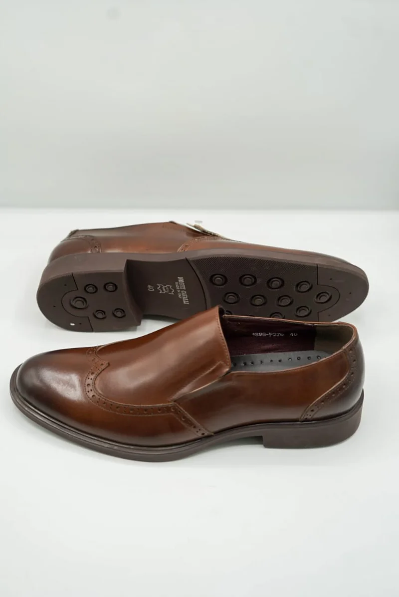 Luxury Nobby Cavalli Men's Dress Shoes - Slip-On - Pure Leather